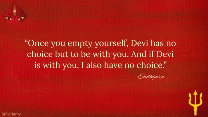 Devi Quote Sadhguru
