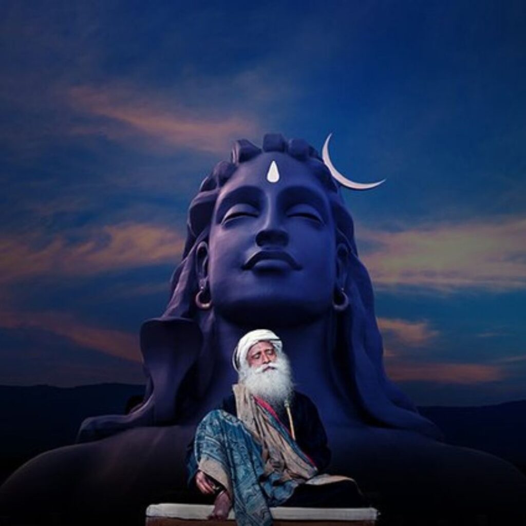 adiyogi shiva statue coimbatore tamilnadu