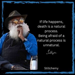Sadhguru death book quotes