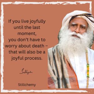 Sadhguru death book quotes