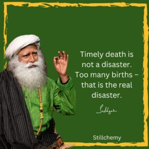Sadhguru death book quotes