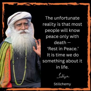 Sadhguru death book quotes
