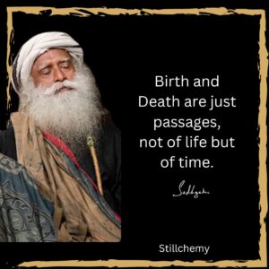 Sadhguru death book quotes