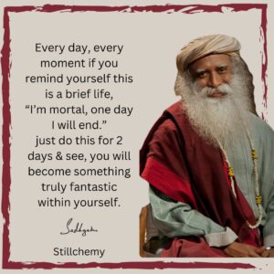 Sadhguru death book quotes