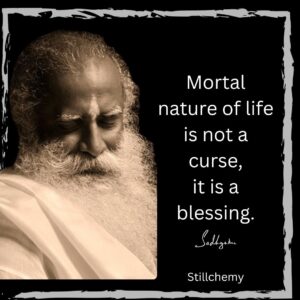 Sadhguru death book quotes