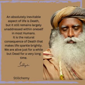Sadhguru death book quotes