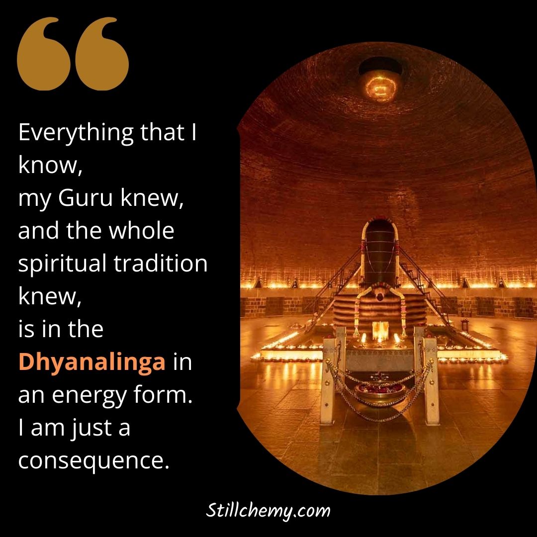 Dhyanalinga Sadhguru Quotes