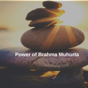 brahma muhurta morning