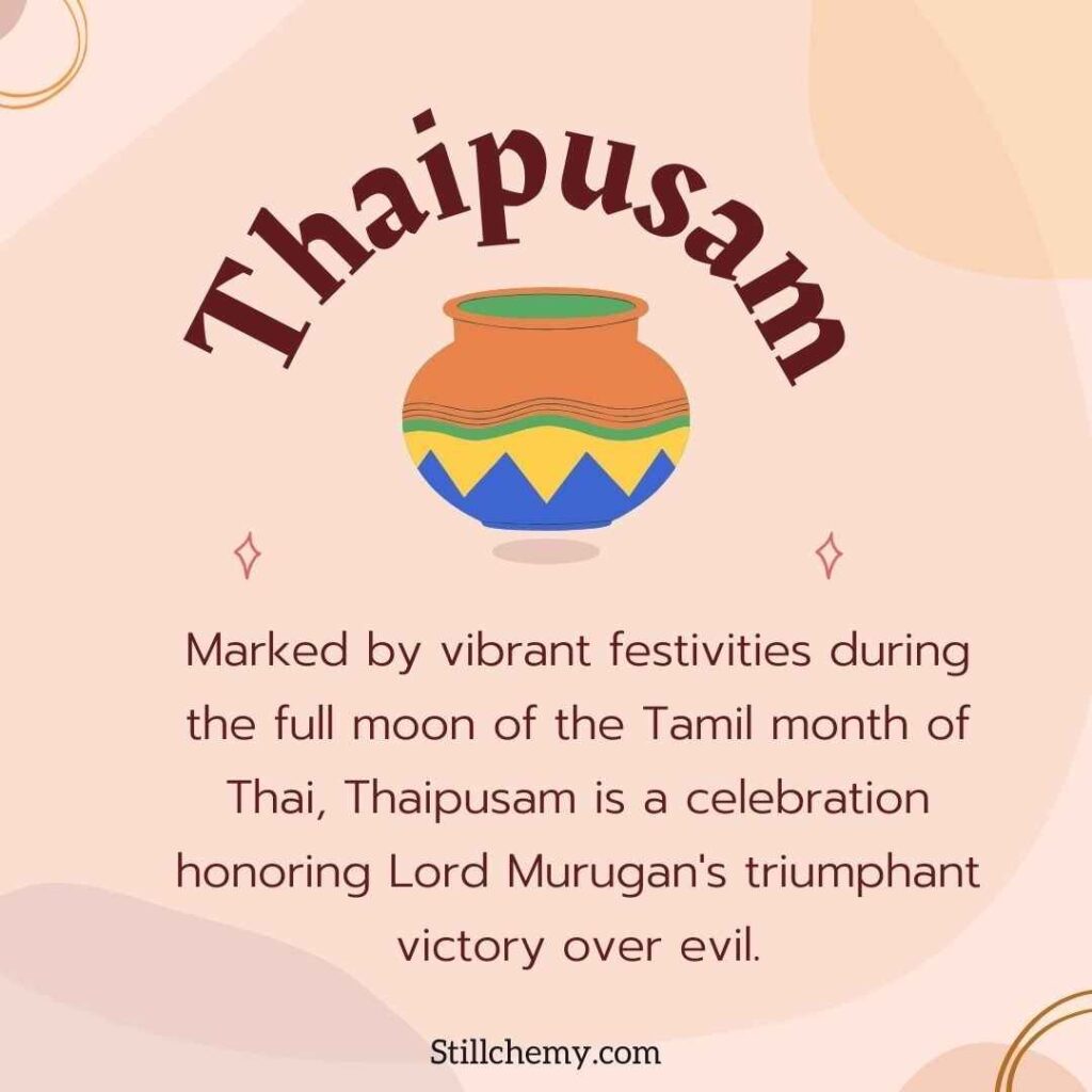 Thaipusam significance 