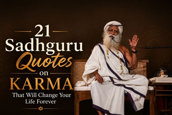 Sadhguru Quotes on Karma