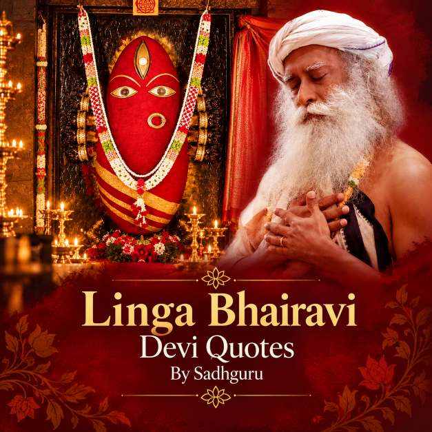 Linga Bhairavi Devi Quotes Sadhguru